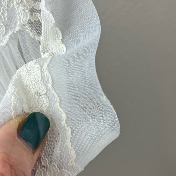 Vintage Slip Full One Piece White - Picture 10 of 11